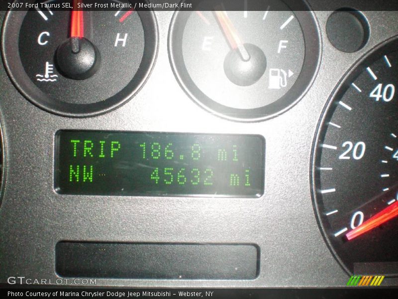 Silver Frost Metallic / Medium/Dark Flint 2007 Ford Taurus SEL
