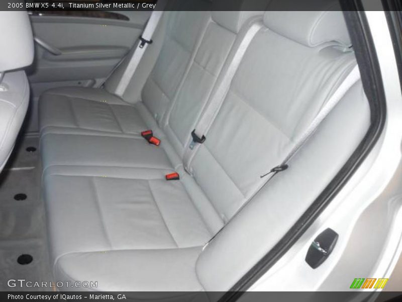 Titanium Silver Metallic / Grey 2005 BMW X5 4.4i