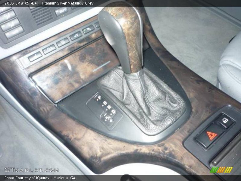 Titanium Silver Metallic / Grey 2005 BMW X5 4.4i
