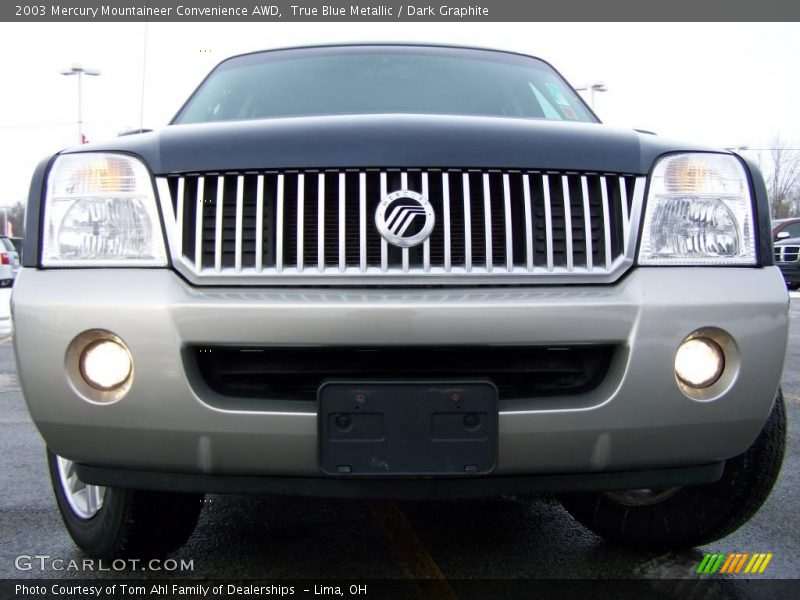 True Blue Metallic / Dark Graphite 2003 Mercury Mountaineer Convenience AWD