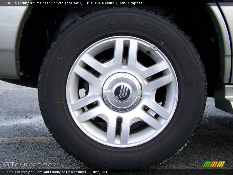 True Blue Metallic / Dark Graphite 2003 Mercury Mountaineer Convenience AWD