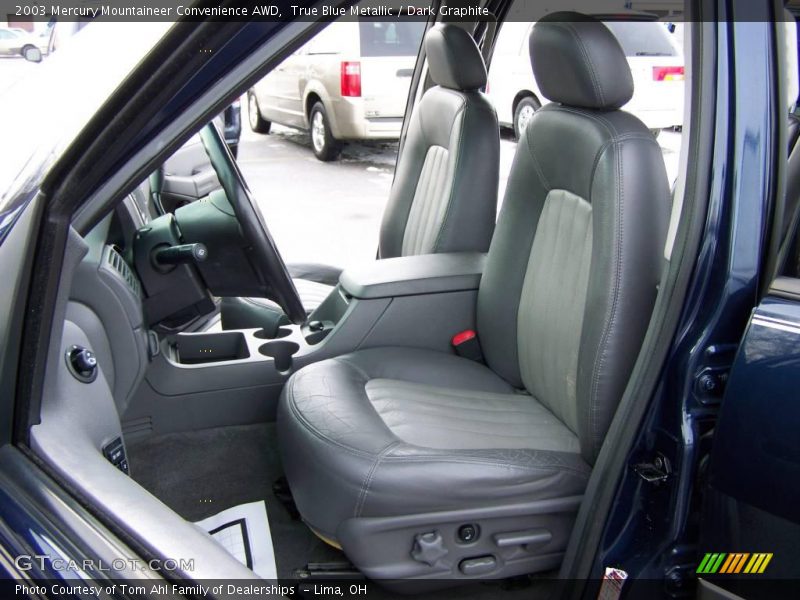 True Blue Metallic / Dark Graphite 2003 Mercury Mountaineer Convenience AWD