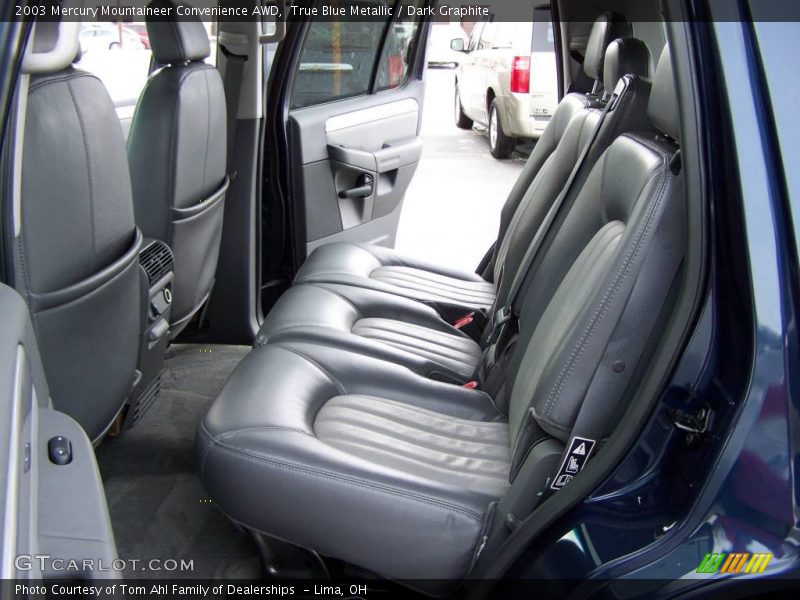 True Blue Metallic / Dark Graphite 2003 Mercury Mountaineer Convenience AWD