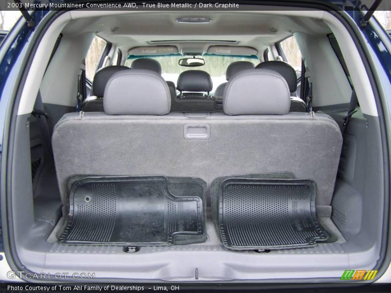 True Blue Metallic / Dark Graphite 2003 Mercury Mountaineer Convenience AWD