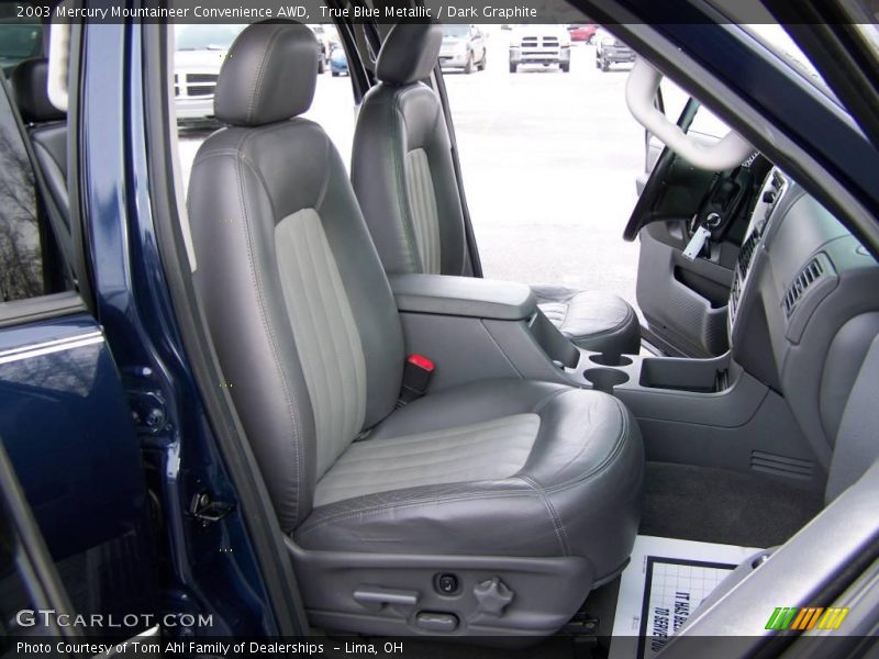 True Blue Metallic / Dark Graphite 2003 Mercury Mountaineer Convenience AWD