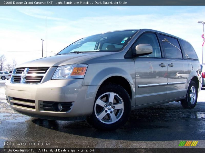 Light Sandstone Metallic / Dark Slate/Light Shale 2008 Dodge Grand Caravan SXT