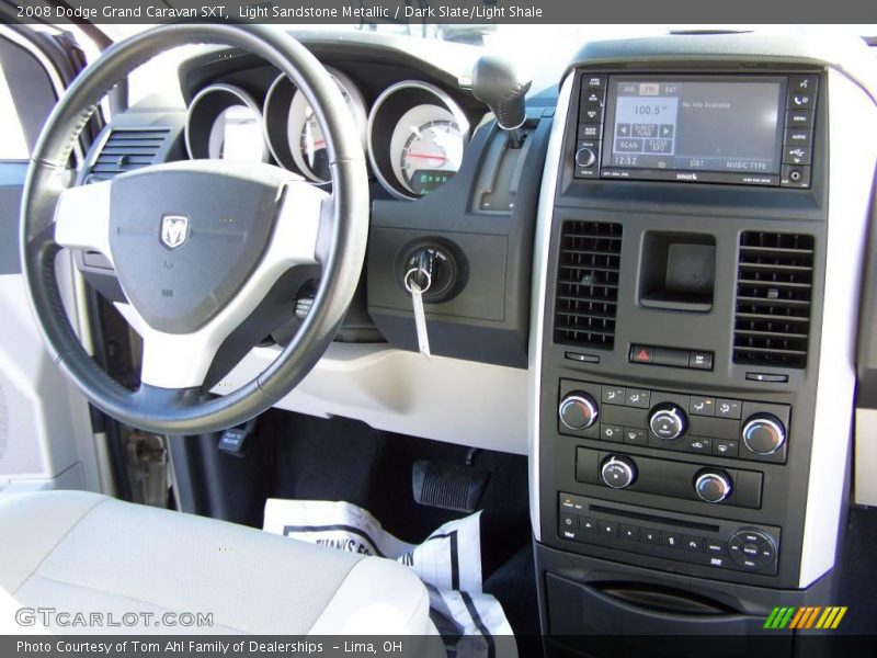 Light Sandstone Metallic / Dark Slate/Light Shale 2008 Dodge Grand Caravan SXT