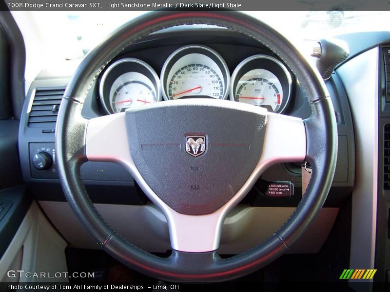 Light Sandstone Metallic / Dark Slate/Light Shale 2008 Dodge Grand Caravan SXT