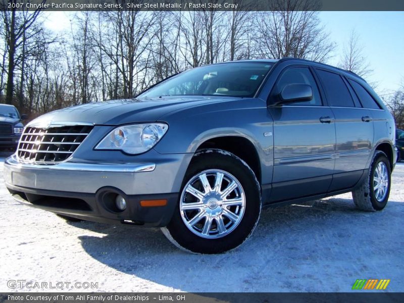 Silver Steel Metallic / Pastel Slate Gray 2007 Chrysler Pacifica Signature Series