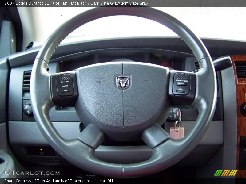 Brilliant Black / Dark Slate Gray/Light Slate Gray 2007 Dodge Durango SLT 4x4