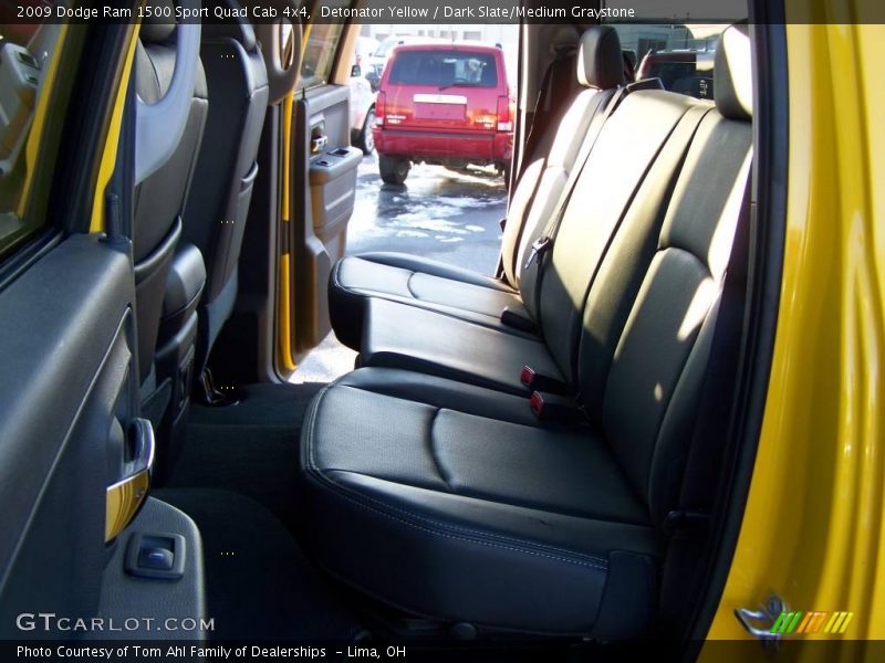 Detonator Yellow / Dark Slate/Medium Graystone 2009 Dodge Ram 1500 Sport Quad Cab 4x4