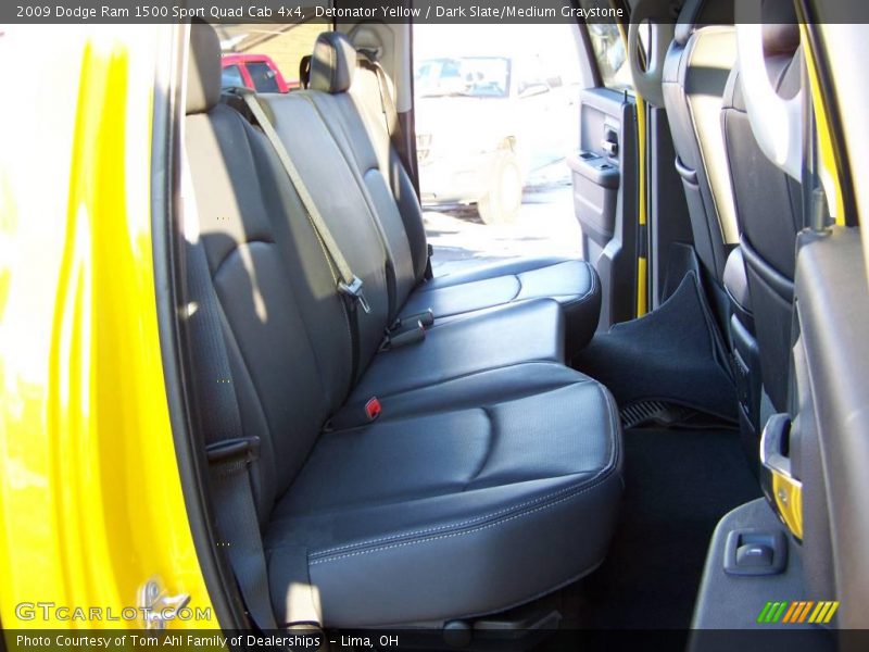 Detonator Yellow / Dark Slate/Medium Graystone 2009 Dodge Ram 1500 Sport Quad Cab 4x4