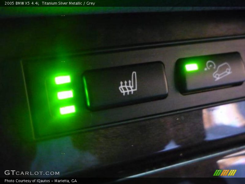 Titanium Silver Metallic / Grey 2005 BMW X5 4.4i