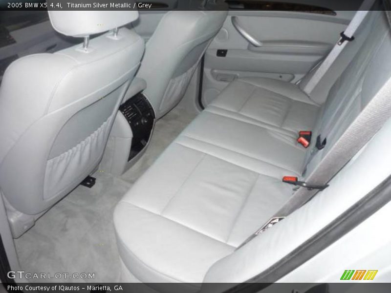 Titanium Silver Metallic / Grey 2005 BMW X5 4.4i