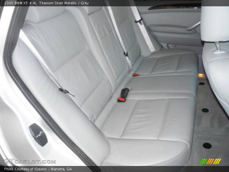 Titanium Silver Metallic / Grey 2005 BMW X5 4.4i
