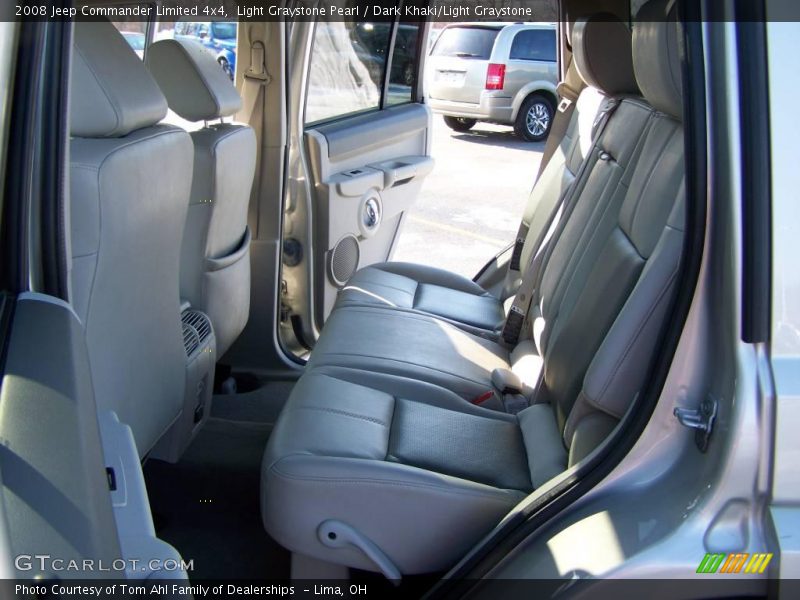 Light Graystone Pearl / Dark Khaki/Light Graystone 2008 Jeep Commander Limited 4x4