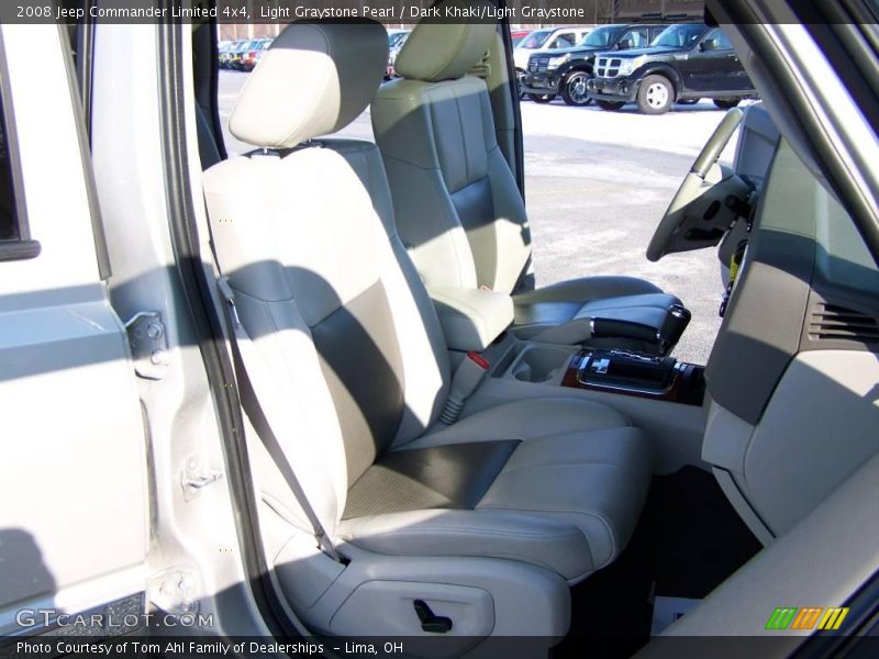 Light Graystone Pearl / Dark Khaki/Light Graystone 2008 Jeep Commander Limited 4x4