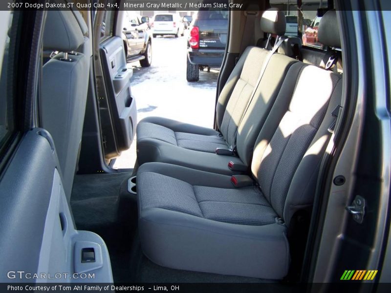 Mineral Gray Metallic / Medium Slate Gray 2007 Dodge Dakota ST Quad Cab 4x4