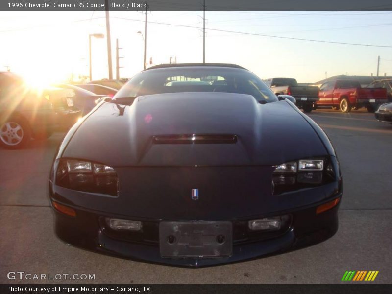 Black / Black 1996 Chevrolet Camaro RS Coupe