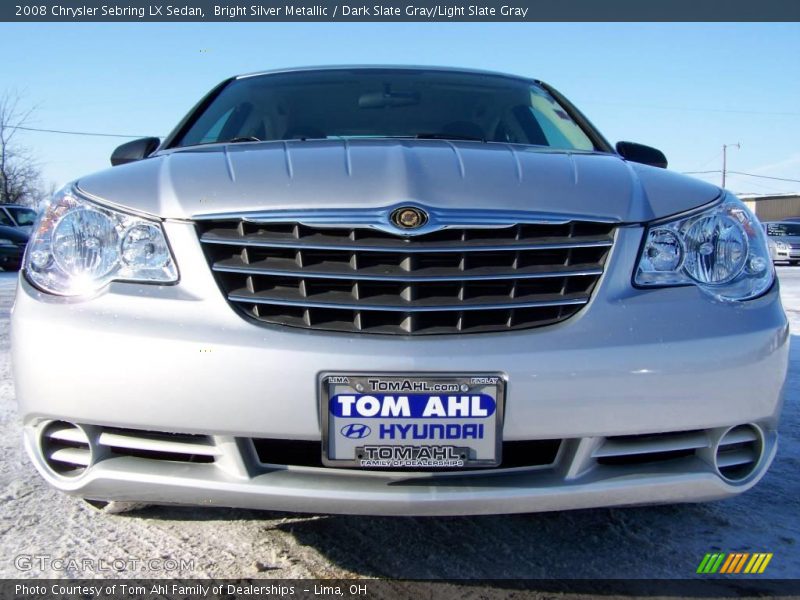 Bright Silver Metallic / Dark Slate Gray/Light Slate Gray 2008 Chrysler Sebring LX Sedan