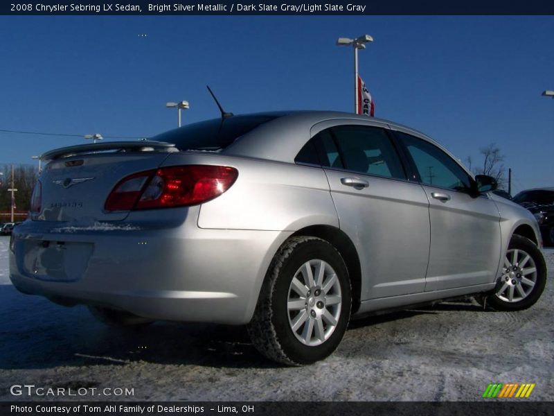 Bright Silver Metallic / Dark Slate Gray/Light Slate Gray 2008 Chrysler Sebring LX Sedan