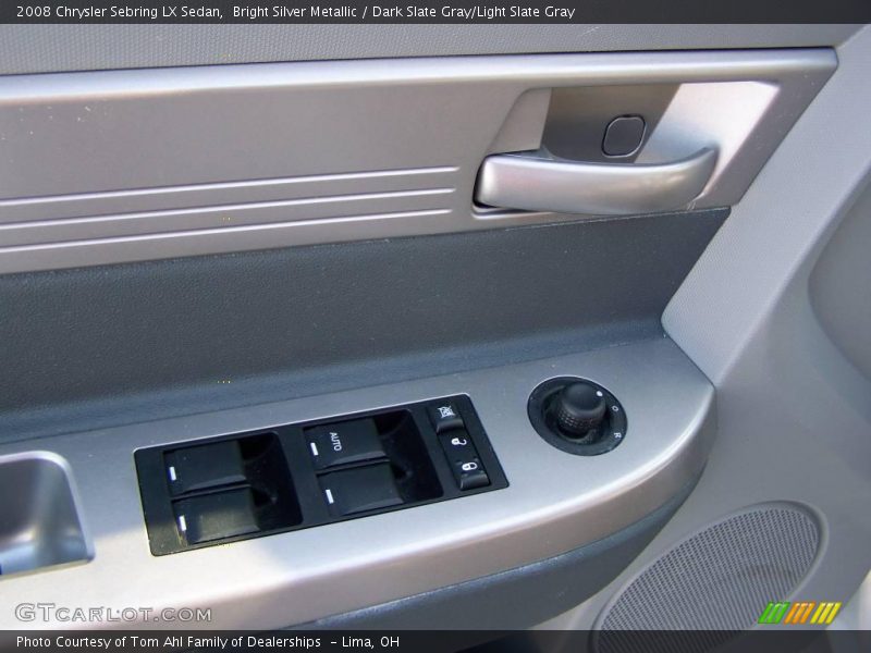 Bright Silver Metallic / Dark Slate Gray/Light Slate Gray 2008 Chrysler Sebring LX Sedan