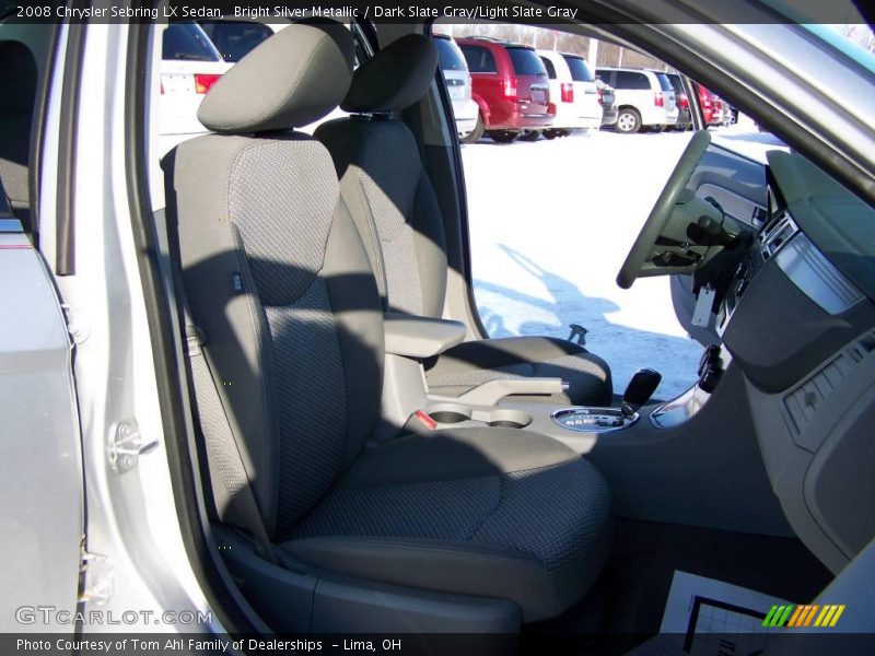 Bright Silver Metallic / Dark Slate Gray/Light Slate Gray 2008 Chrysler Sebring LX Sedan