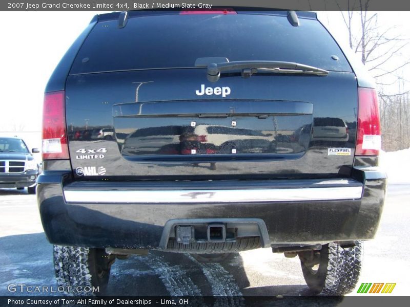 Black / Medium Slate Gray 2007 Jeep Grand Cherokee Limited 4x4