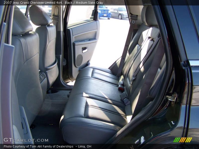 Black / Medium Slate Gray 2007 Jeep Grand Cherokee Limited 4x4