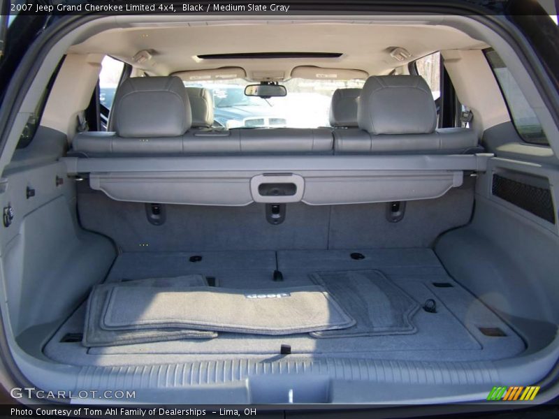 Black / Medium Slate Gray 2007 Jeep Grand Cherokee Limited 4x4