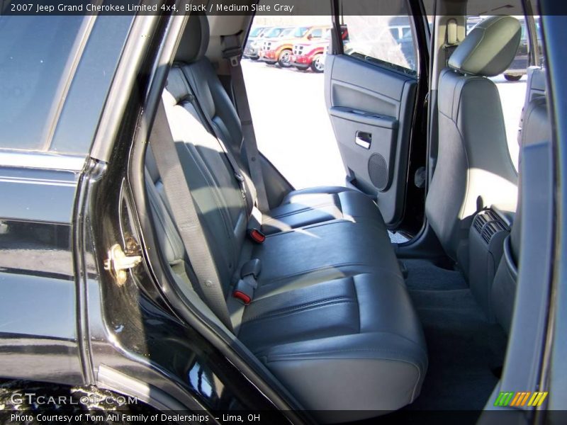 Black / Medium Slate Gray 2007 Jeep Grand Cherokee Limited 4x4