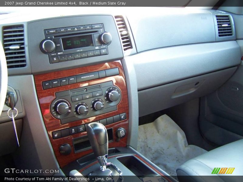 Black / Medium Slate Gray 2007 Jeep Grand Cherokee Limited 4x4