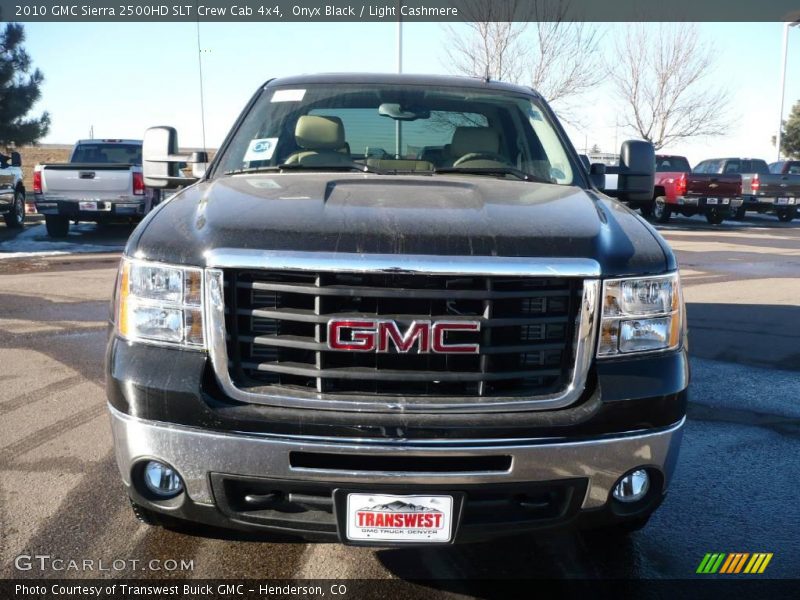 Onyx Black / Light Cashmere 2010 GMC Sierra 2500HD SLT Crew Cab 4x4