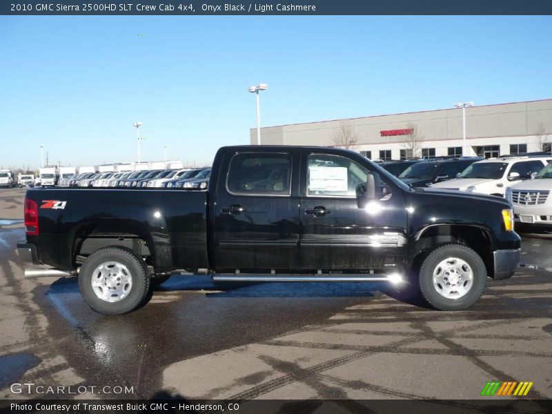 Onyx Black / Light Cashmere 2010 GMC Sierra 2500HD SLT Crew Cab 4x4