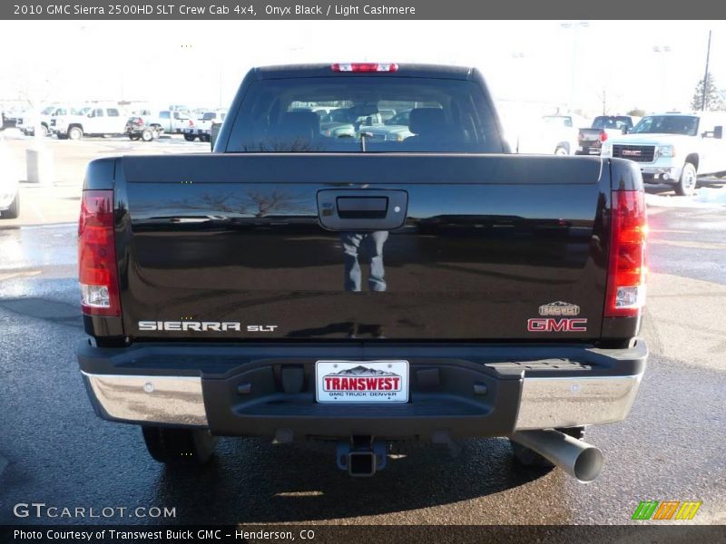 Onyx Black / Light Cashmere 2010 GMC Sierra 2500HD SLT Crew Cab 4x4