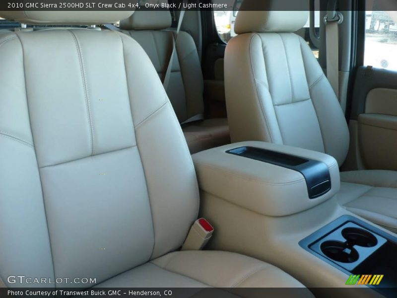 Onyx Black / Light Cashmere 2010 GMC Sierra 2500HD SLT Crew Cab 4x4