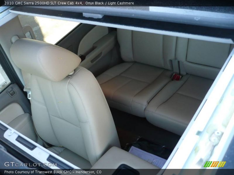 Onyx Black / Light Cashmere 2010 GMC Sierra 2500HD SLT Crew Cab 4x4