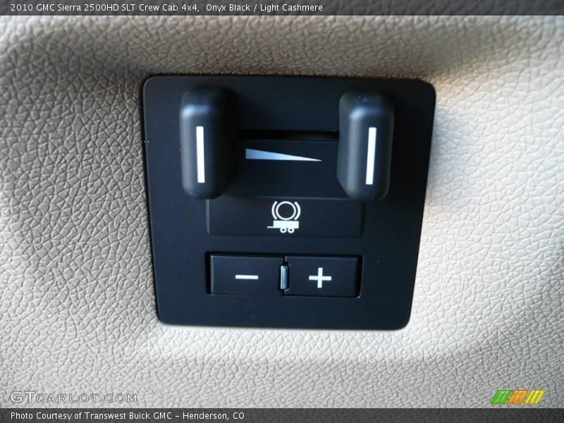 Onyx Black / Light Cashmere 2010 GMC Sierra 2500HD SLT Crew Cab 4x4