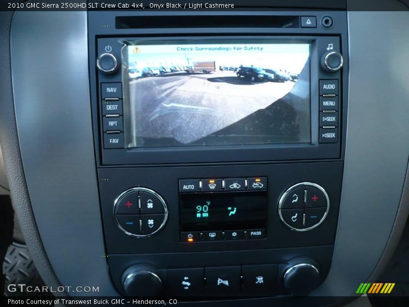 Onyx Black / Light Cashmere 2010 GMC Sierra 2500HD SLT Crew Cab 4x4