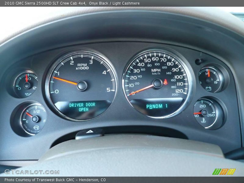 Onyx Black / Light Cashmere 2010 GMC Sierra 2500HD SLT Crew Cab 4x4