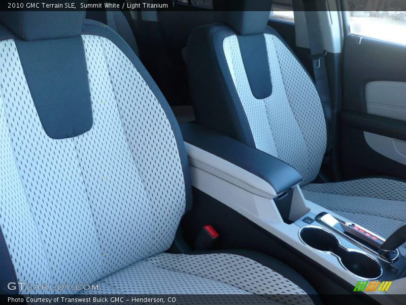 Summit White / Light Titanium 2010 GMC Terrain SLE