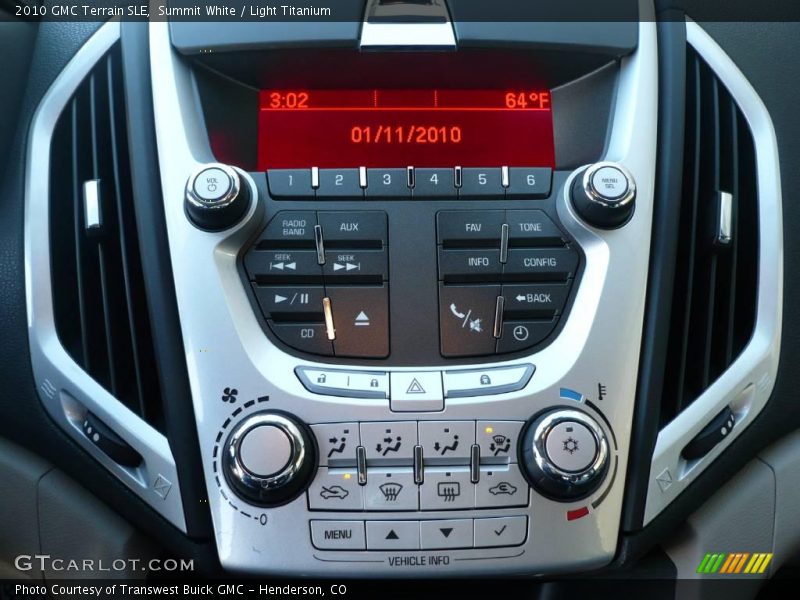 Summit White / Light Titanium 2010 GMC Terrain SLE