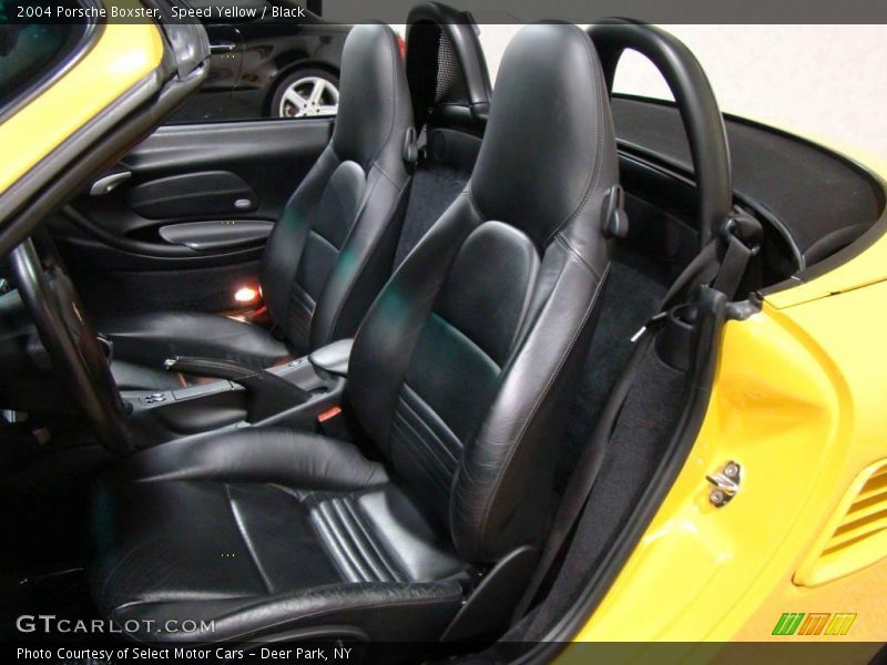 Speed Yellow / Black 2004 Porsche Boxster