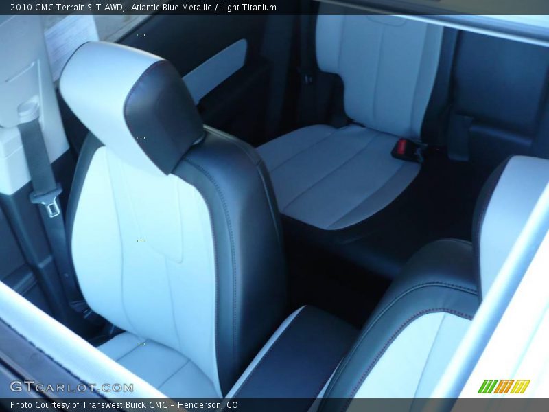 Atlantic Blue Metallic / Light Titanium 2010 GMC Terrain SLT AWD
