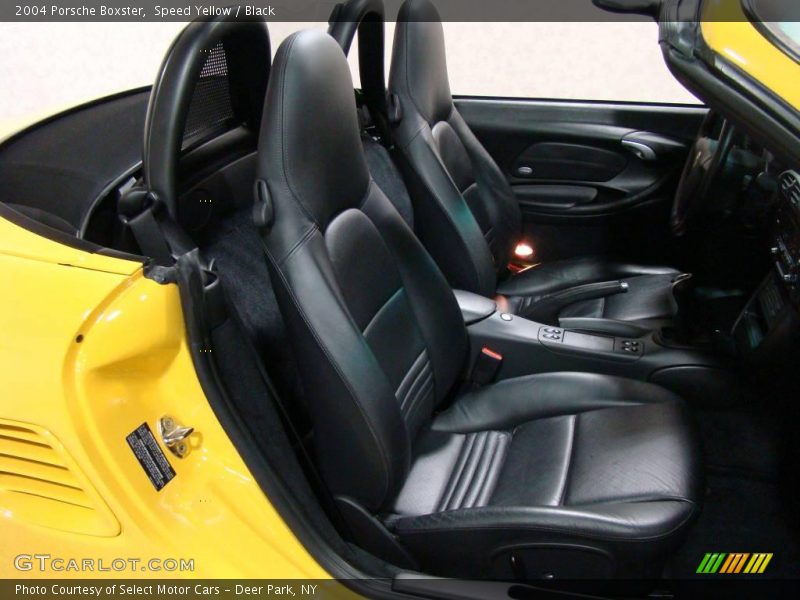 Speed Yellow / Black 2004 Porsche Boxster