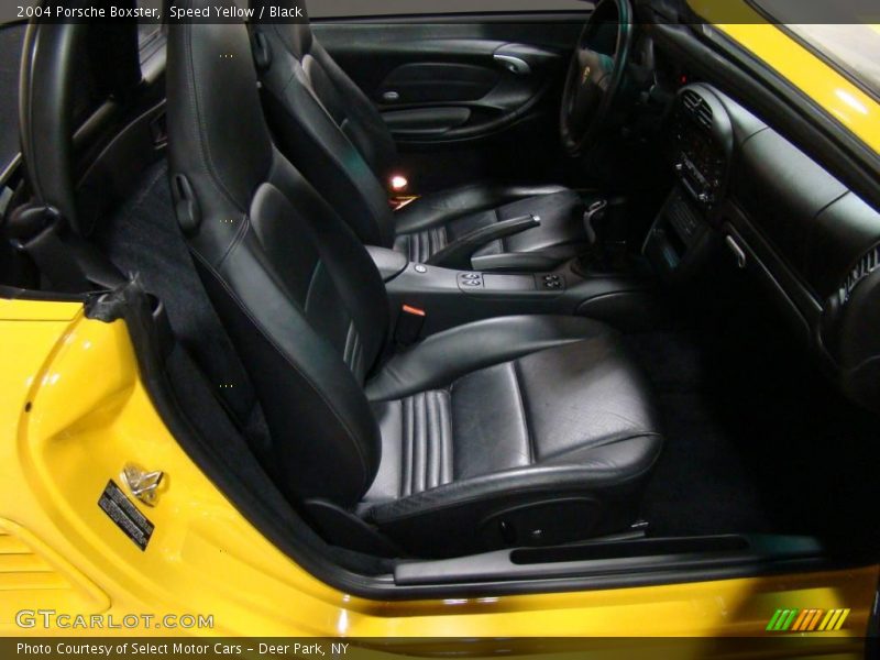 Speed Yellow / Black 2004 Porsche Boxster