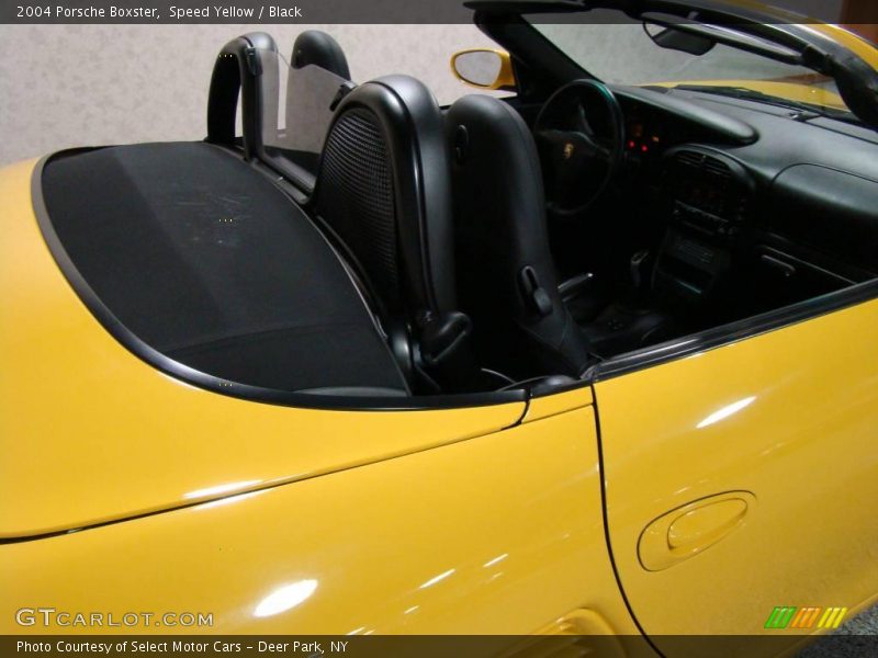 Speed Yellow / Black 2004 Porsche Boxster