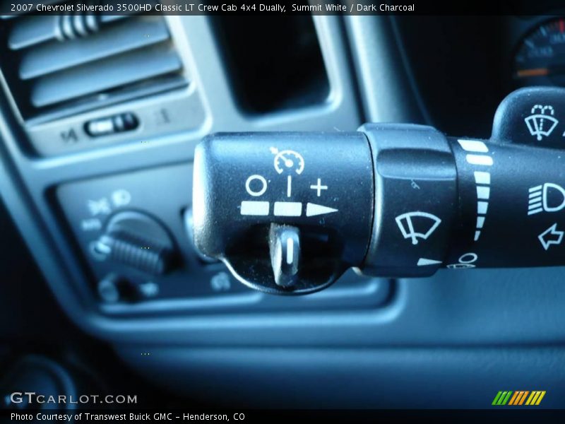 Summit White / Dark Charcoal 2007 Chevrolet Silverado 3500HD Classic LT Crew Cab 4x4 Dually