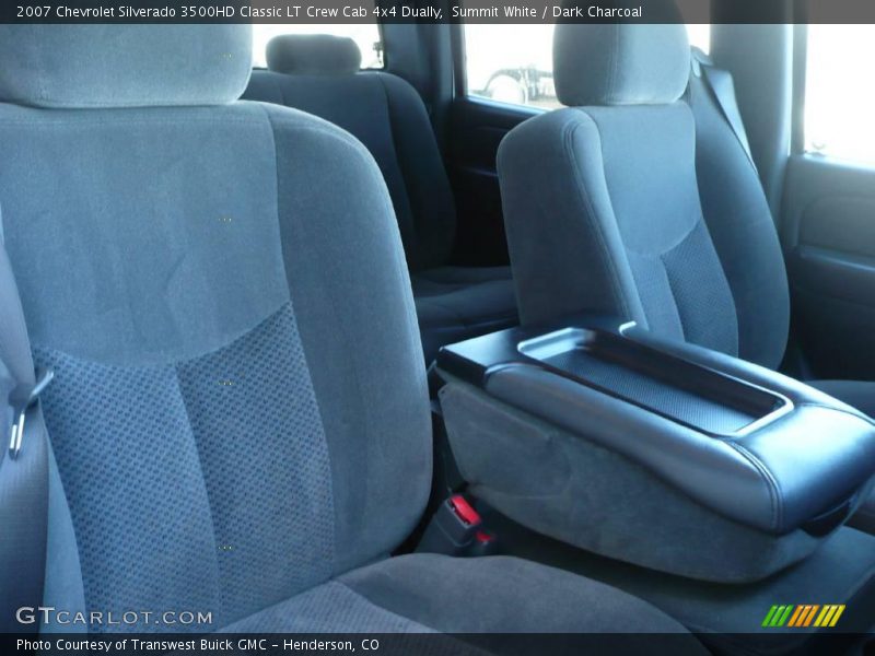 Summit White / Dark Charcoal 2007 Chevrolet Silverado 3500HD Classic LT Crew Cab 4x4 Dually