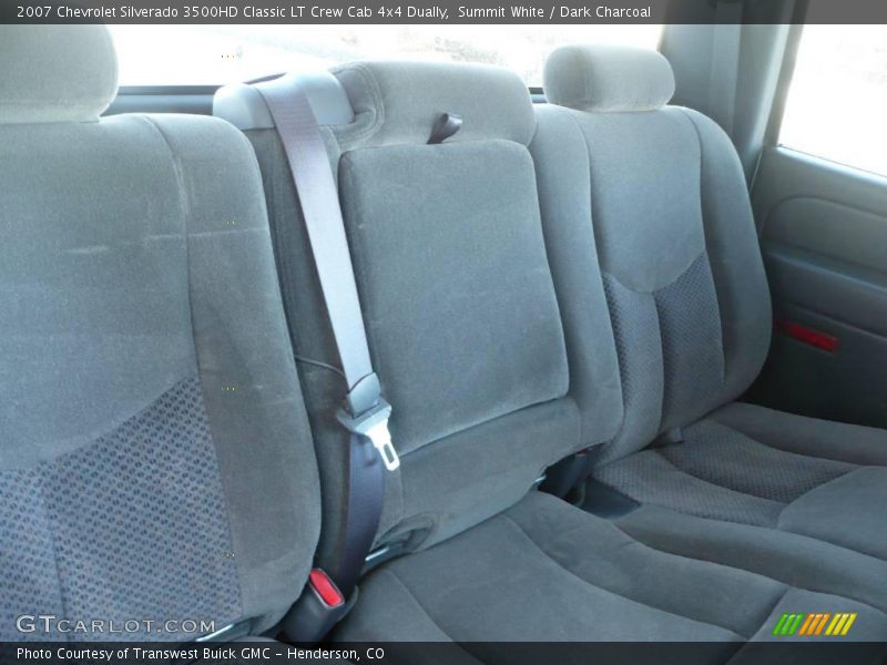 Summit White / Dark Charcoal 2007 Chevrolet Silverado 3500HD Classic LT Crew Cab 4x4 Dually